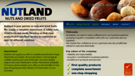 What Nutland.nl website looked like in 2018 (6 years ago)