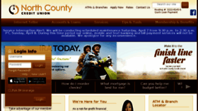 What Northcountycu.org website looked like in 2018 (6 years ago)