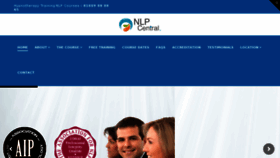What Nlpcentral.co.uk website looked like in 2018 (6 years ago)