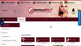What Nechtovyraj.sk website looked like in 2018 (6 years ago)