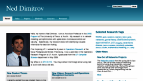 What Neddimitrov.org website looked like in 2018 (6 years ago)