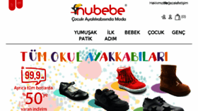 What Nubebe.com.tr website looked like in 2018 (6 years ago)