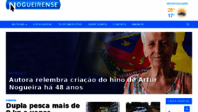 What Nogueirense.com.br website looked like in 2018 (6 years ago)