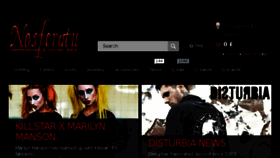 What Nosferatu.co.uk website looked like in 2018 (6 years ago)