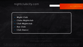 What Nightclubcity.com website looked like in 2018 (6 years ago)