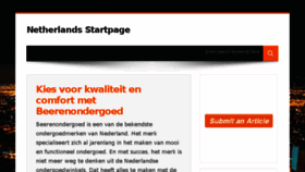 What Netherlands-startpage.com website looked like in 2018 (6 years ago)