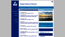 What Nss.si website looked like in 2018 (6 years ago)