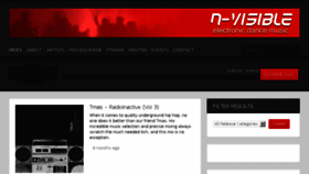 What N-visible.com website looked like in 2018 (6 years ago)