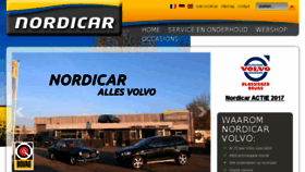 What Nordicar.com website looked like in 2018 (6 years ago)