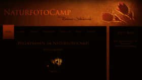 What Naturfotocamp.de website looked like in 2018 (6 years ago)