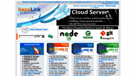 What Nepallink.net website looked like in 2018 (6 years ago)