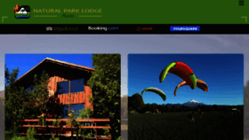 What Naturalpark.cl website looked like in 2018 (6 years ago)