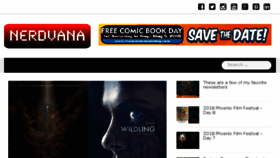 What Nerdvanamedia.com website looked like in 2018 (6 years ago)