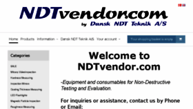 What Ndtvendor.com website looked like in 2018 (6 years ago)