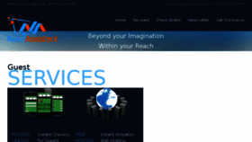 What Needassistant.com website looked like in 2018 (8 years ago)
