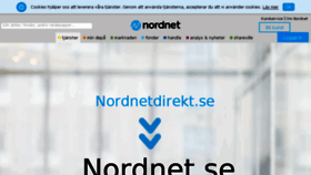 What Nordnetdirekt.se website looked like in 2018 (6 years ago)
