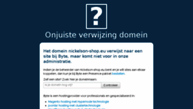 What Nickelson-shop.eu website looked like in 2018 (6 years ago)