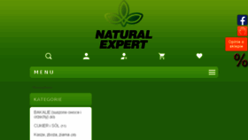 What Naturalexpert.pl website looked like in 2018 (6 years ago)