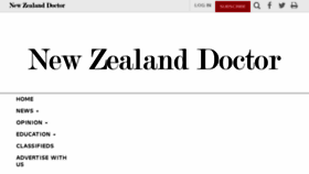 What Nzdoctor.co.nz website looked like in 2018 (6 years ago)