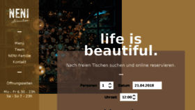 What Nenimuenchen.de website looked like in 2018 (6 years ago)