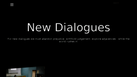 What Newdialogues.com website looked like in 2018 (6 years ago)