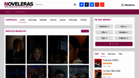 What Noveleras.me website looked like in 2018 (6 years ago)