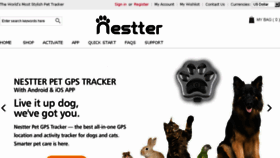 What Nestter.com website looked like in 2018 (6 years ago)