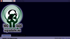 What Nrgradiofm.mx website looked like in 2018 (6 years ago)