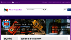 What Ninonusa.com website looked like in 2018 (6 years ago)