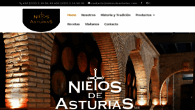 What Nietosdeasturias.com website looked like in 2018 (6 years ago)