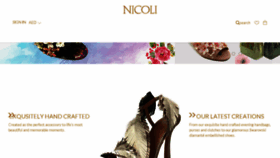 What Nicolishoes.com website looked like in 2018 (6 years ago)