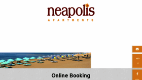 What Neapolis-apartments.gr website looked like in 2018 (5 years ago)