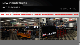 What Newvisiontruckaccessories.com website looked like in 2018 (5 years ago)