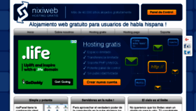 What Nixiweb.com website looked like in 2018 (6 years ago)
