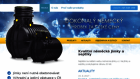 What Nemecke-jimky.cz website looked like in 2018 (5 years ago)