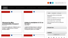 What Numericole.fr website looked like in 2018 (6 years ago)