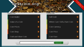 What Nextcoin.org website looked like in 2018 (6 years ago)