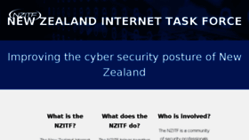 What Nzitf.org.nz website looked like in 2018 (6 years ago)