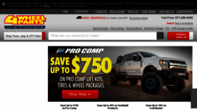 What National4wd.com website looked like in 2018 (6 years ago)
