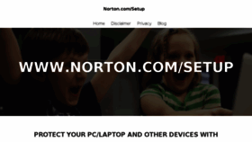 What Norton-us.com website looked like in 2018 (6 years ago)