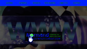 What Normandcommunication.ca website looked like in 2018 (6 years ago)
