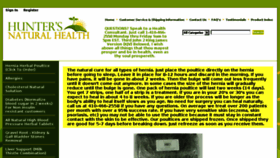 What Naeturalhealthinformation.com website looked like in 2018 (5 years ago)
