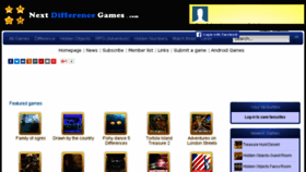 What Nextdifferencegames.com website looked like in 2018 (6 years ago)