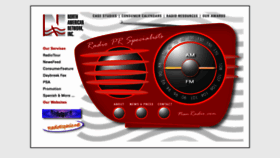 What Nanradio.com website looked like in 2018 (7 years ago)