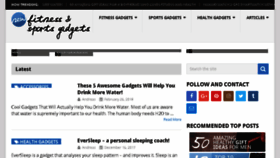 What Newfitnessgadgets.com website looked like in 2018 (5 years ago)