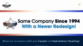 What Nationalcarpetupholsterycleaning.com website looked like in 2018 (5 years ago)