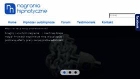 What Nagraniahipnotyczne.pl website looked like in 2018 (6 years ago)