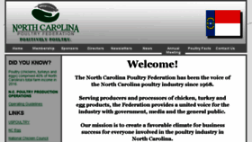What Ncpoultry.org website looked like in 2018 (5 years ago)