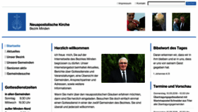 What Nak-minden.de website looked like in 2018 (6 years ago)