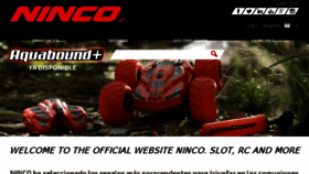 What Ninco.com website looked like in 2018 (6 years ago)